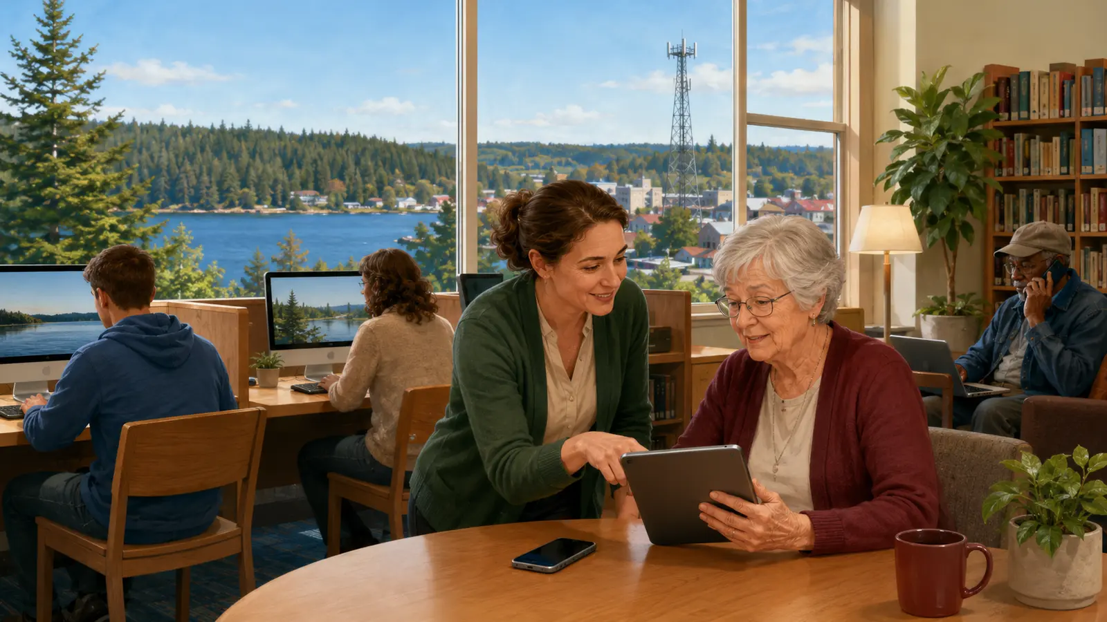 Local digital access resources and tablet alternatives for Wisconsin residents